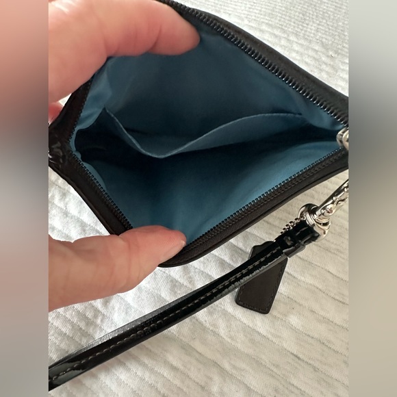 Coach Patent Leather Wristlet - Picture 4 of 6